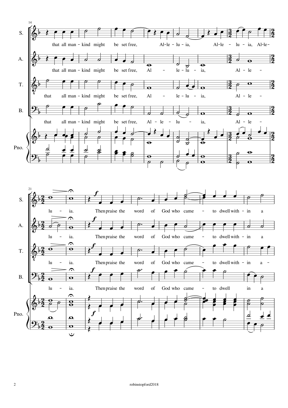 A Christmas Introit, page 2