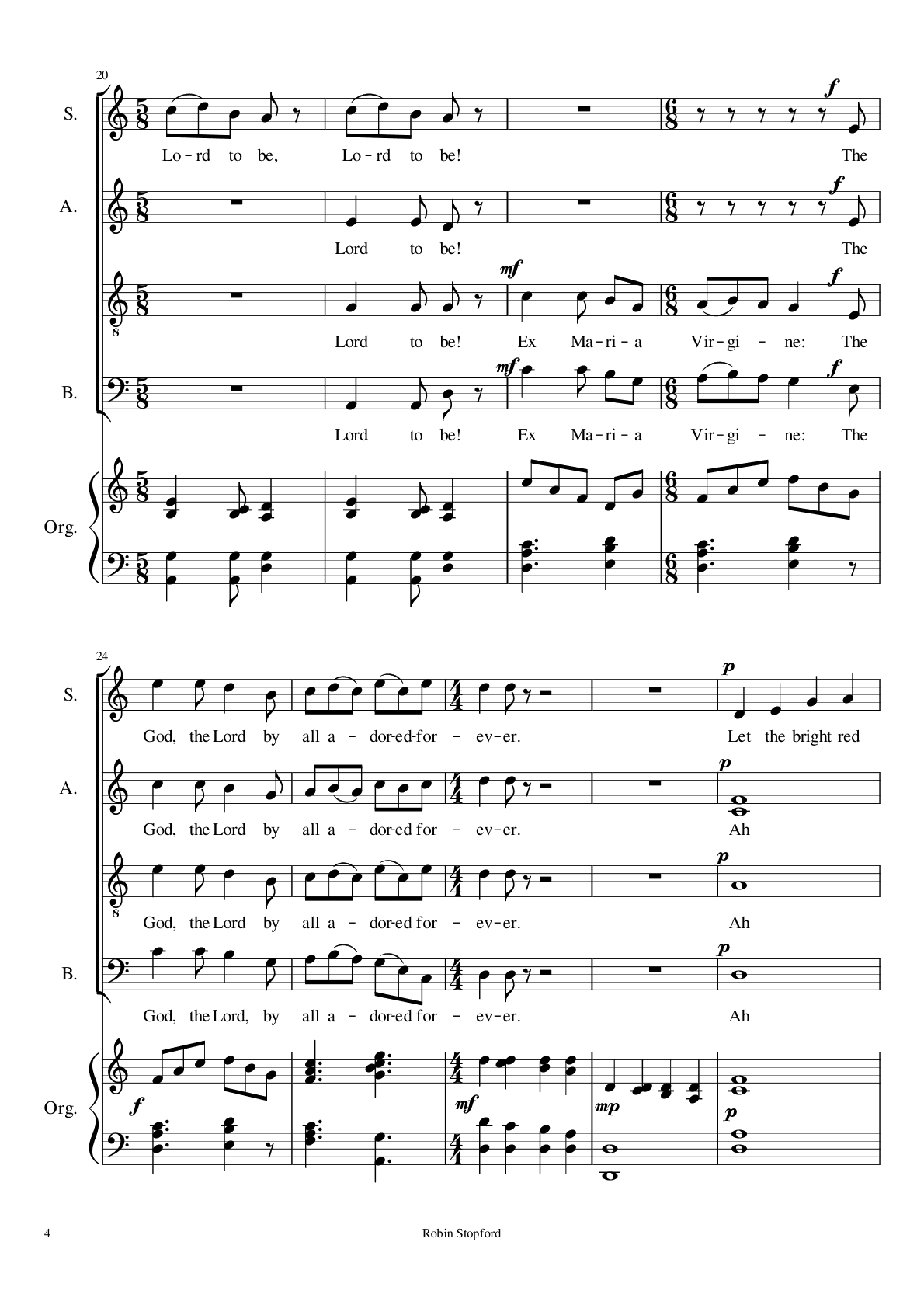Christ was born on Christmas Day, page 4