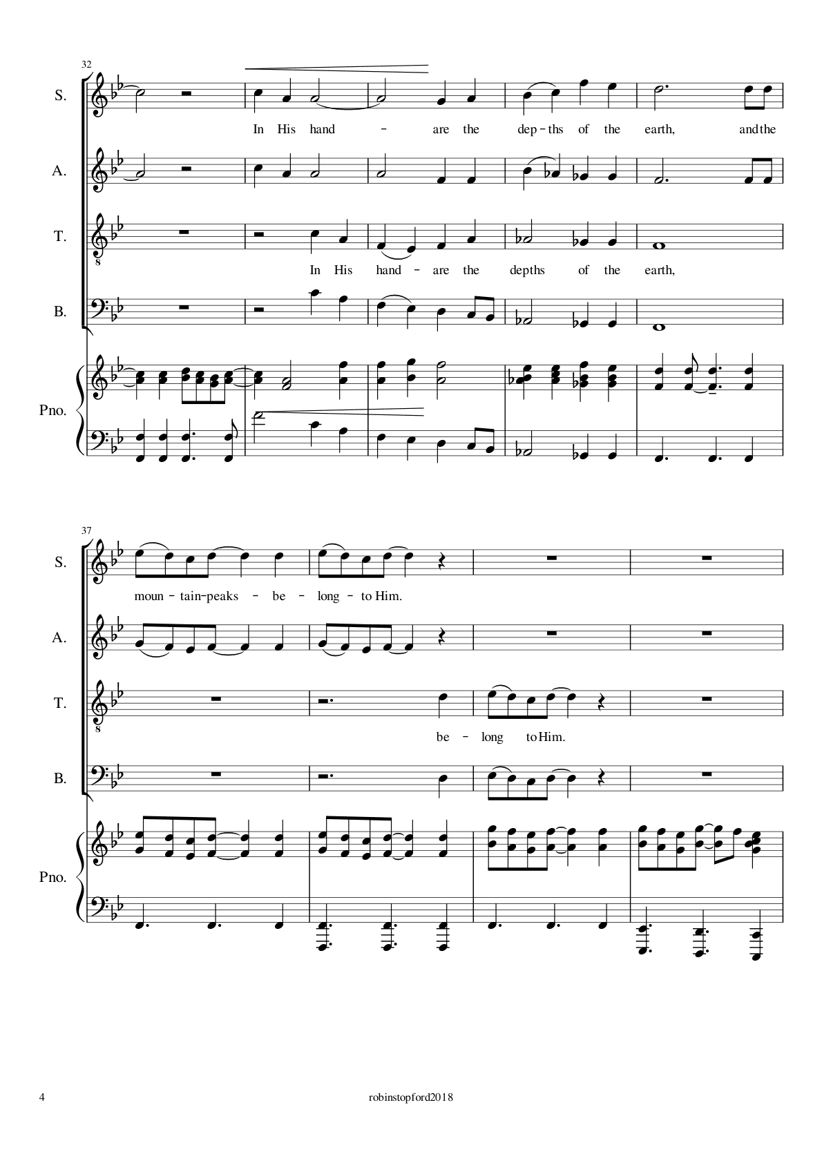 Come, Let us Sing!, page 4